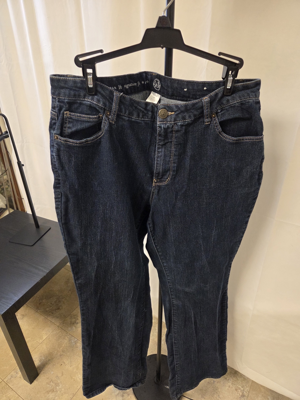 Westport Dark Blue Boot Cut Jeans